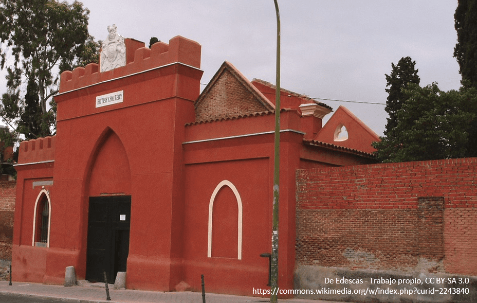 Una sorpresa en pleno Carabanchel. El Cementerio Inglés.